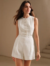 Anewsta Linen Comfortable Loose Leg Shorts